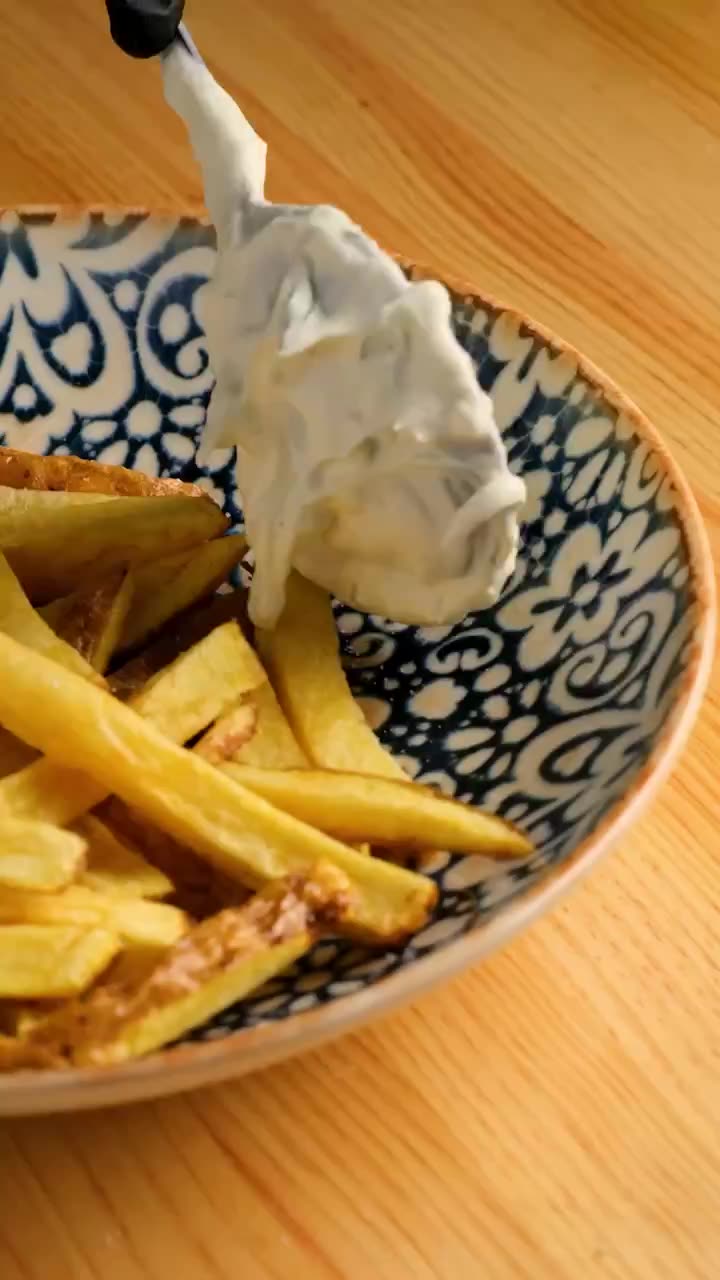 Patatas Fritas Estilo Griego